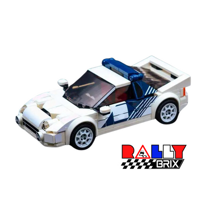 RS200 Style Group B Turbo Rally Car Legend Block Model 361 Piece Kit